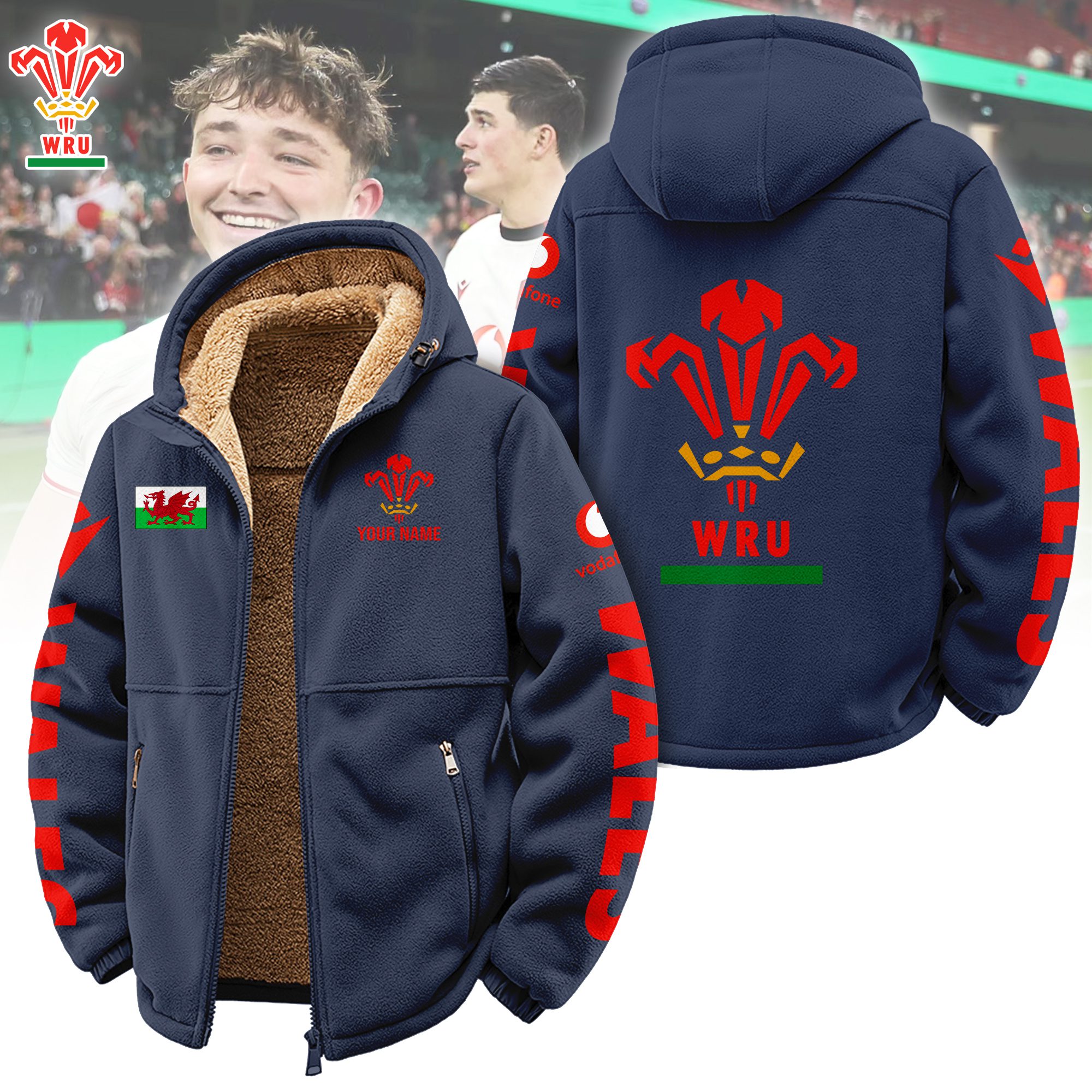 HMVNVM WRU H913 2211 Winter Fleece Jacket HMVNVM WRU H913 2211 Winter Fleece Jacket