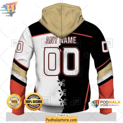 Anaheim Ducks 3D Hoodie, Personalized NHL Ducks Sweatshirt for Hockey Fans