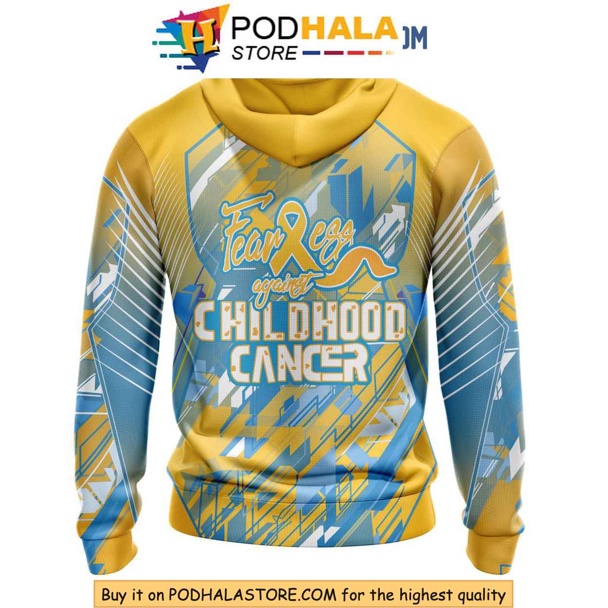 Anaheim Ducks 3D Hoodie for Childhood Cancer Awareness Show Your Support Anaheim Ducks 3D Hoodie for Childhood Cancer Awareness Show Your Support