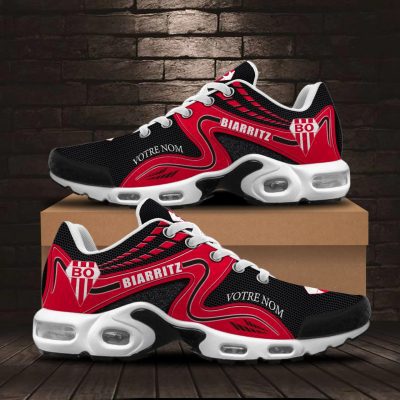 Chaussures Air Max Plus Biarritz Olympique PB ?dition sp?ciale avec nom personnalis?