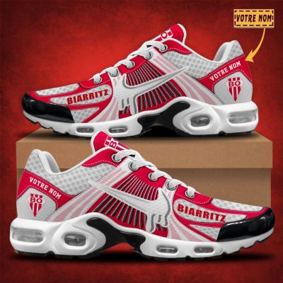 Chaussures Air Max Plus Biarritz Olympique PB Nouvelle ?dition avec nom personnalis?