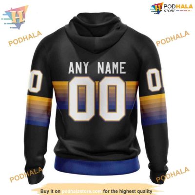 Black and Gradient NHL Special Buffalo Sabres 3D Hoodie Unique Apparel