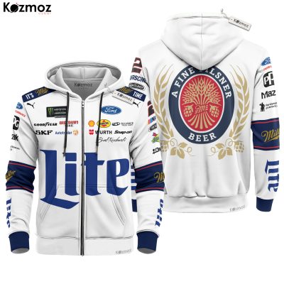 2018 Brad Keselowski Race Suit Collection Miller Lite - NASCAR Racing Team