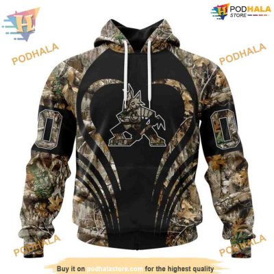 Camo Hunting Special NHL Arizona Coyotes Hoodie 3D, Arizona Coyotes Outdoor Apparel