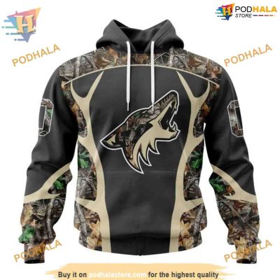 Camo Hunting Special NHL Arizona Coyotes Hoodie 3D, Personalized Arizona Coyotes Gear