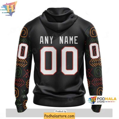 Celebrate Diversity with Chicago Blackhawks 3D Hoodie, Black History Design