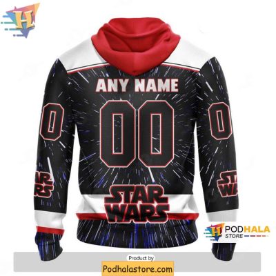 Chicago Blackhawks 3D Hoodie, Personalized NHL Star Wars Apparel