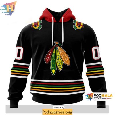 Chicago Blackhawks 3D Hoodie Personalized Teamwear with Iconic Design