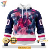 Chicago Blackhawks 3d Hoodie Pink October Breast Cancer Awareness Design 1.jpg - demo10