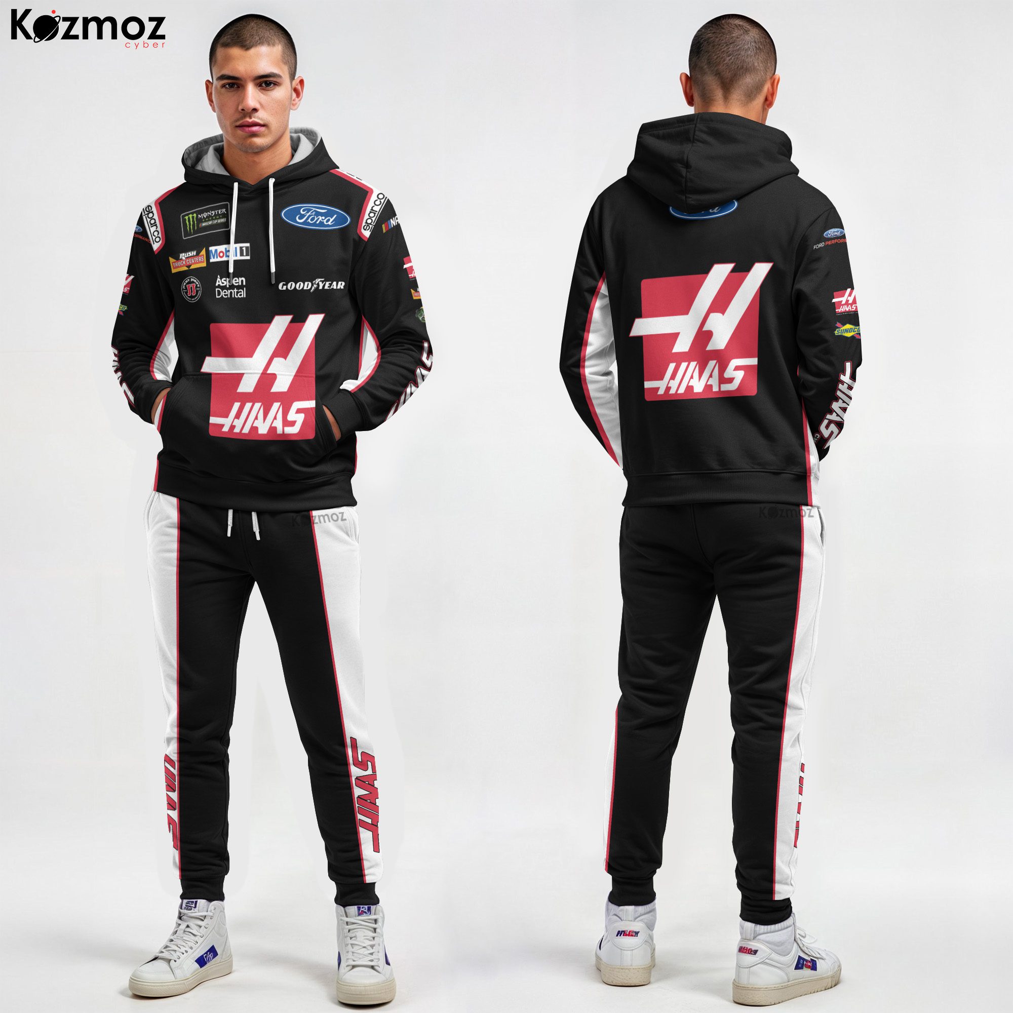 2017 Clint Bowyer Haas Race Suit Collection - F1 Racing Team 2017 Clint Bowyer Haas Race Suit Collection - F1 Racing Team