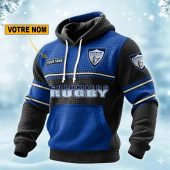 Colomiers Rugby Personalized waffle knit hoodie