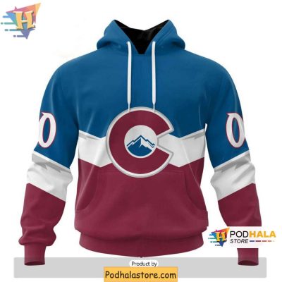 Colorado Avalanche 3D Hoodie, Personalized NHL Apparel for Fans