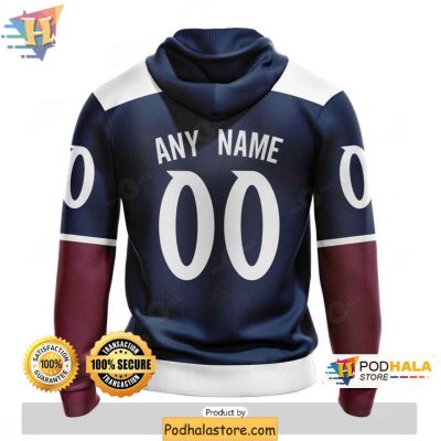 Colorado Avalanche Hoodie 3D, NHL Merch for Hockey Fans