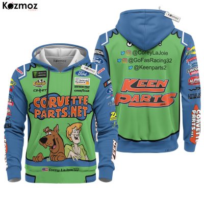 Corey LaJoie Racing Costume Corvette Parts Collection - NASCAR Racing Team