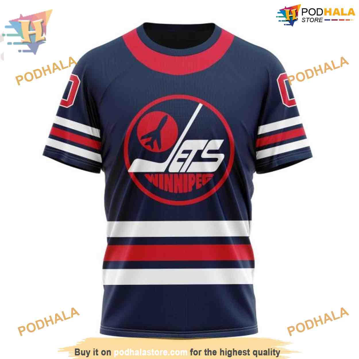 Custom 2023 Alternate Kits NHL Winnipeg Jets Hoodie 3D Shirt Custom 2023 Alternate Kits NHL Winnipeg Jets Hoodie 3D Shirt