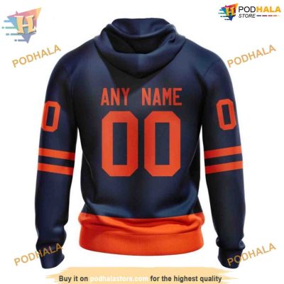 Custom 2023 Alternate NHL Edmonton Oilers Hoodie 3D