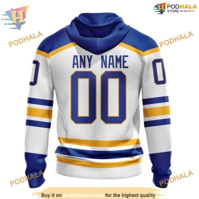 Custom 2023 Away Kits NHL Buffalo Sabres 3D Hoodie Exclusive Merchandise