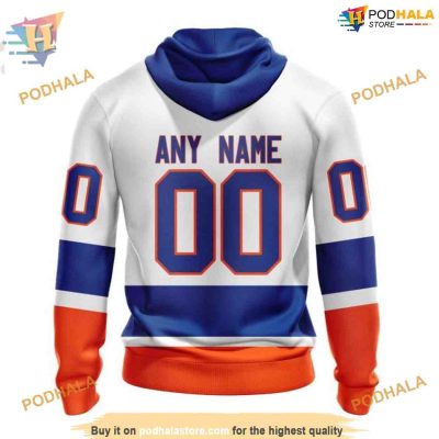 Custom 2023 Away Kits NHL New York Islanders Hoodie 3D
