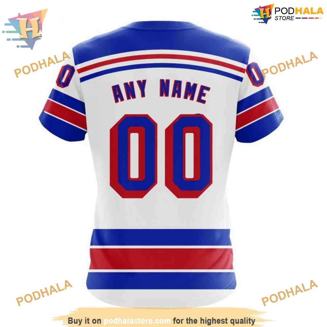 Custom 2023 Away Kits NHL New York Rangers Hoodie 3D Custom 2023 Away Kits NHL New York Rangers Hoodie 3D