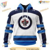 Custom 2023 Away Kits NHL Winnipeg Jets Hoodie 3D Shirt