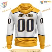 Custom 2023 Away With 25th Anniversary Logo Nhl Nashville Predators Hoodie 3d 2.jpg - demo10