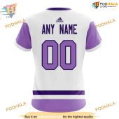 Custom 2023 Hockey Fight Cancer Nhl New York Islanders Hoodie 3d 4.jpg - demo10