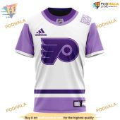 Custom 2023 Hockey Fight Cancer Nhl Philadelphia Flyers Hoodie 3d 3.jpg - demo10