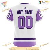Custom 2023 Hockey Fight Cancer Nhl Pittsburgh Penguins Hoodie 3d 4.jpg - demo10