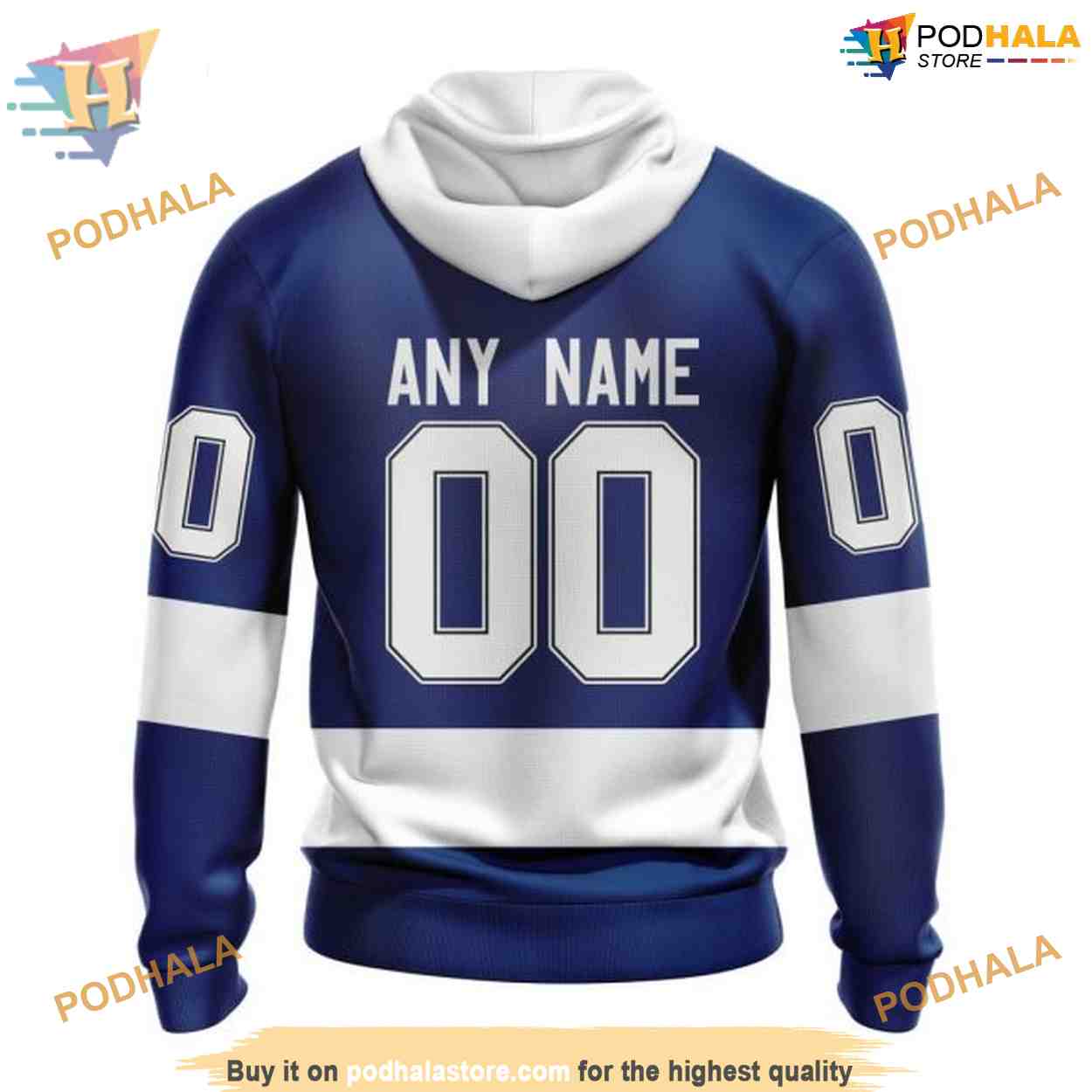 Custom 2023 Home Kits NHL Tampa Bay Lightning Hoodie 3D Custom 2023 Home Kits NHL Tampa Bay Lightning Hoodie 3D