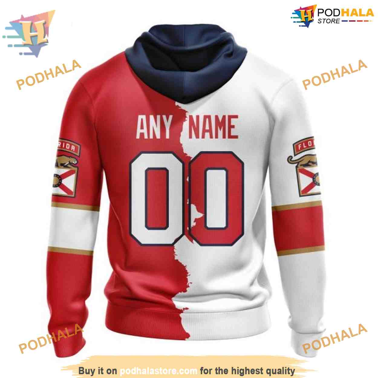Custom 2023 Home Mix Away NHL Florida Panthers Hoodie 3D Custom 2023 Home Mix Away NHL Florida Panthers Hoodie 3D