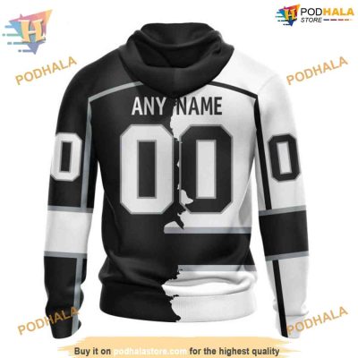 Custom 2023 Home Mix Away NHL Los Angeles Kings Hoodie 3D