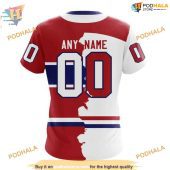 Custom 2023 Home Mix Away Nhl Montreal Canadiens Hoodie 3d 4.jpg - demo10