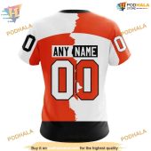 Custom 2023 Home Mix Away Nhl Philadelphia Flyers Hoodie 3d 4.jpg - demo10