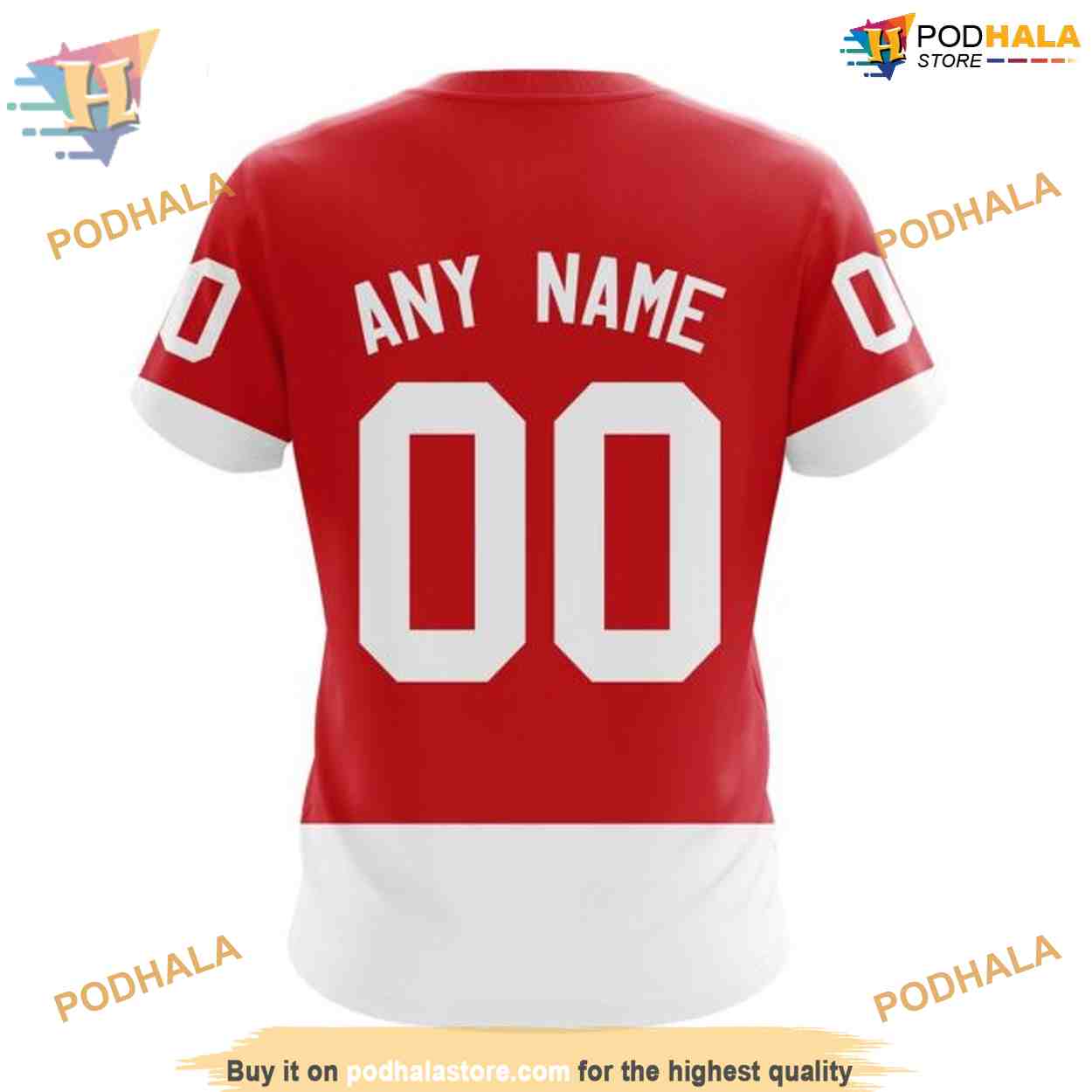 Custom 2023 Home NHL Detroit Red Wings Hoodie 3D Custom 2023 Home NHL Detroit Red Wings Hoodie 3D