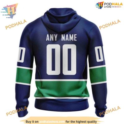 Custom 2023 Home NHL Vancouver Canucks Hoodie 3D