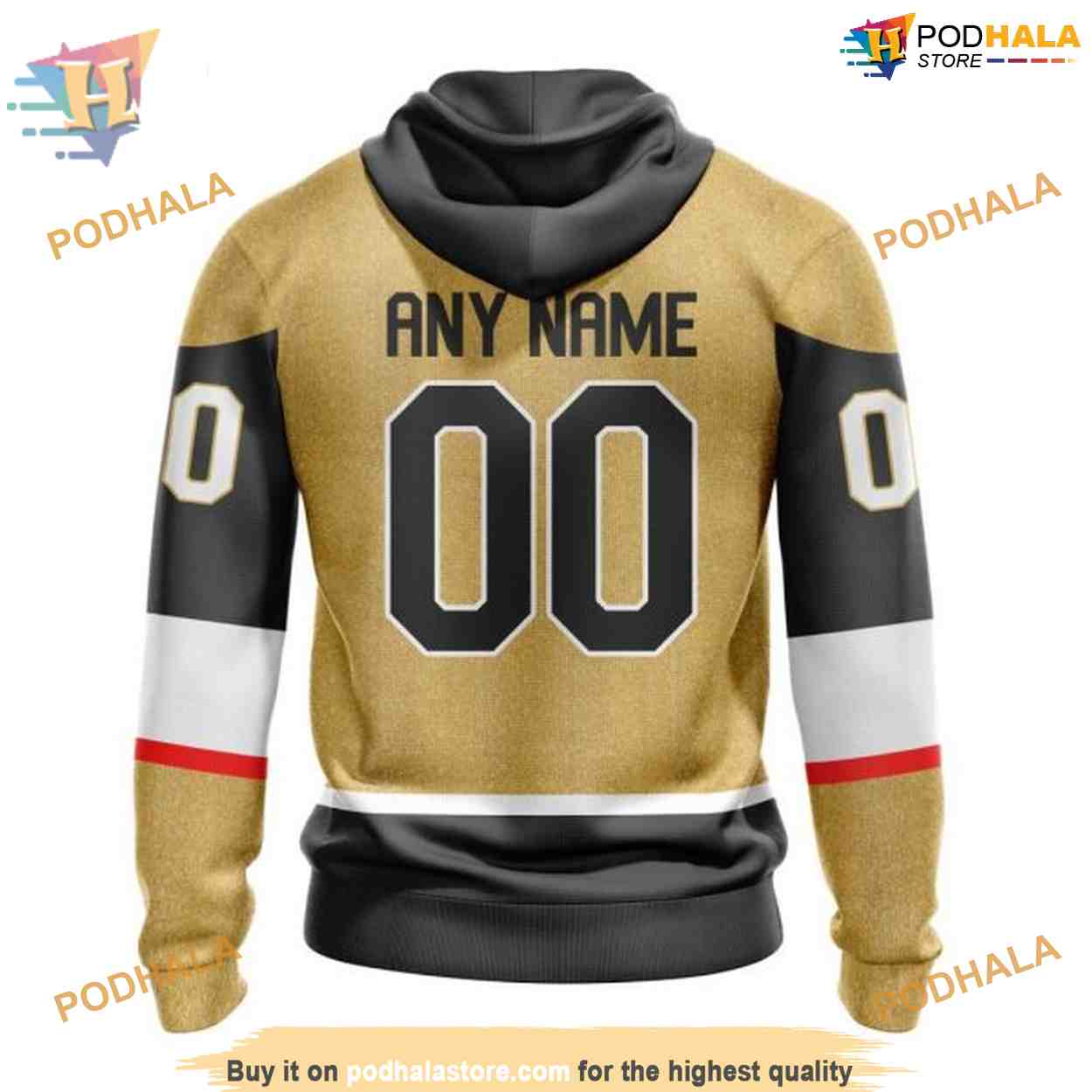 Custom 2023 Home NHL Vegas Golden Knights Hoodie 3D Shirt Custom 2023 Home NHL Vegas Golden Knights Hoodie 3D Shirt