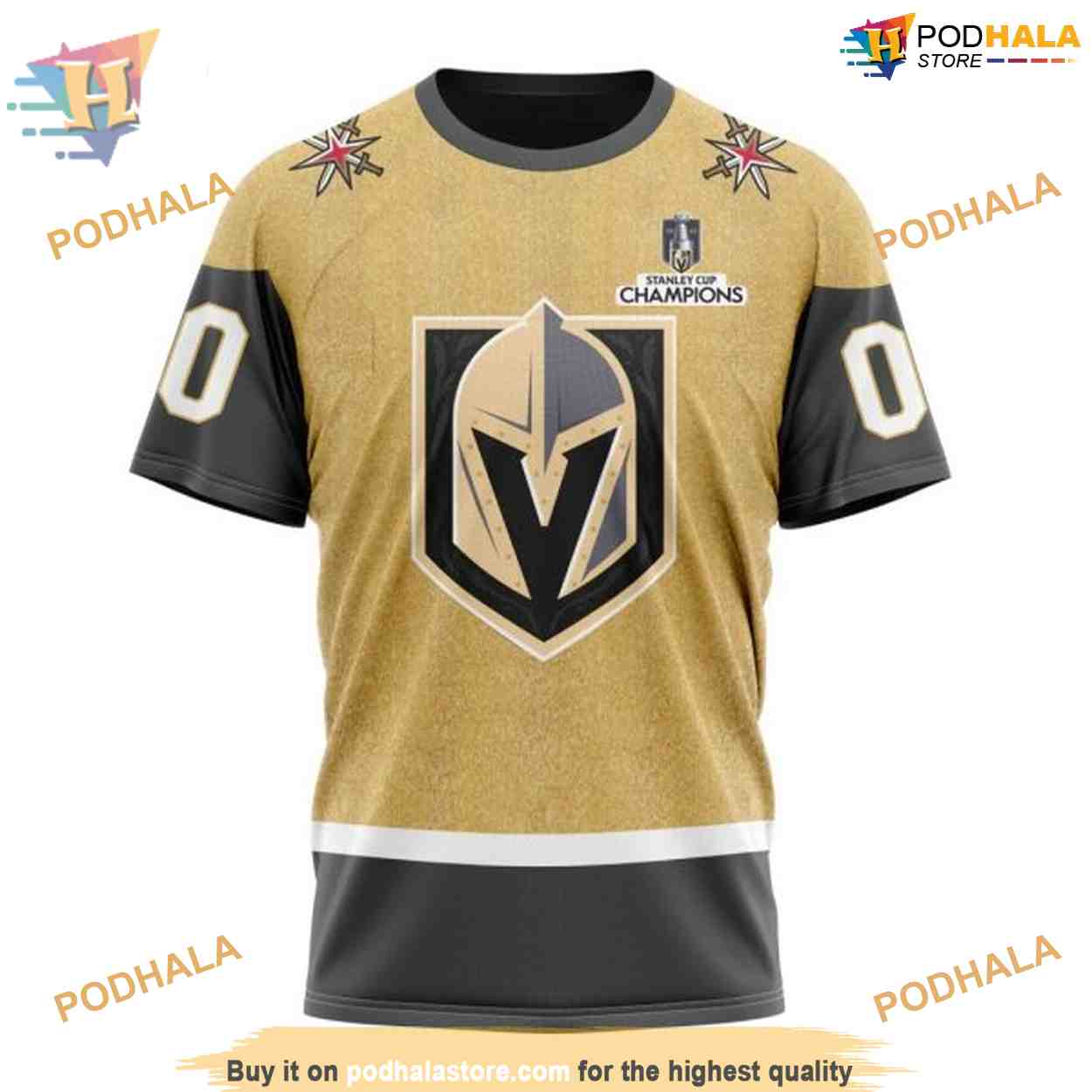 Custom 2023 Home NHL Vegas Golden Knights Hoodie 3D Shirt Custom 2023 Home NHL Vegas Golden Knights Hoodie 3D Shirt