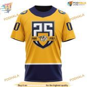 Custom 2023 Home With 25th Anniversary Logo Nhl Nashville Predators Hoodie 3d 3.jpg - demo10