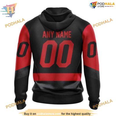 Custom 2023 Stadium Series Kits NHL Carolina Hurricanes Hoodie 3D Sweatshirt
