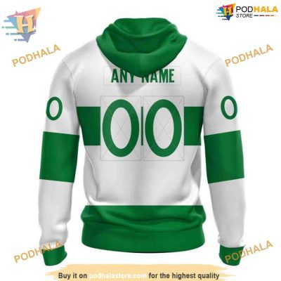 Custom 2023 White St Pats Kits NHL Toronto Maple Leafs Hoodie 3D