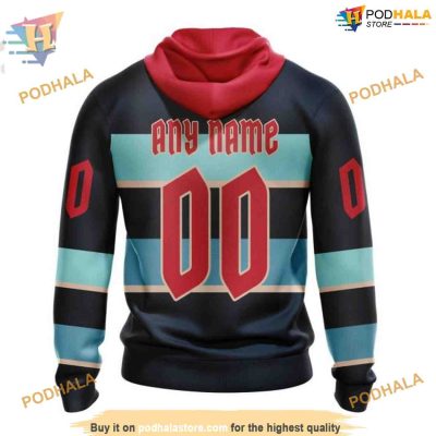 Custom 2024 Winter Classic Design Concept NHL Seattle Kraken Hoodie 3D