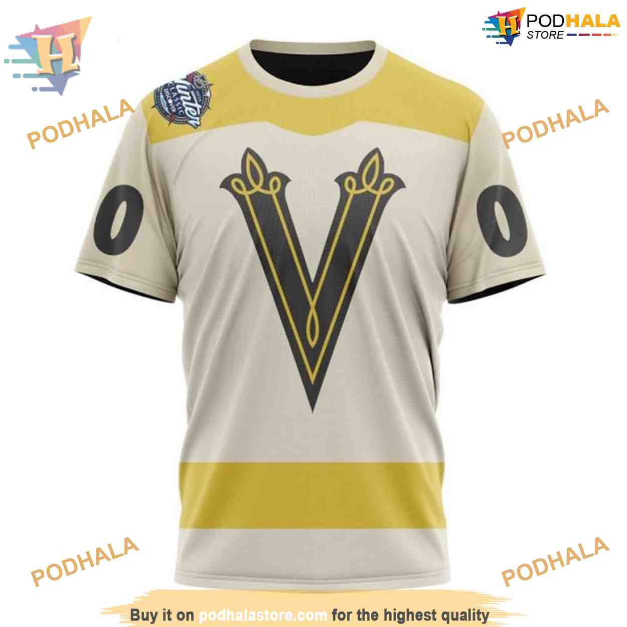 Custom 2024 Winter Classic NHL Vegas Golden Knights Hoodie 3D Custom 2024 Winter Classic NHL Vegas Golden Knights Hoodie 3D