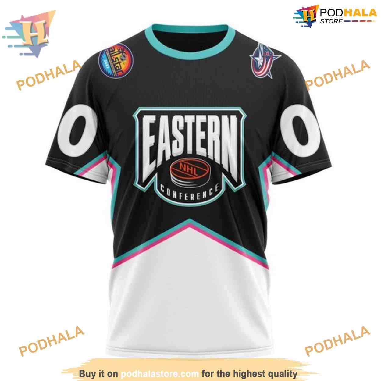 Custom All-Star Eastern Conference 2023 NHL Columbus Blue Jackets Hoodie 3D Custom All-Star Eastern Conference 2023 NHL Columbus Blue Jackets Hoodie 3D