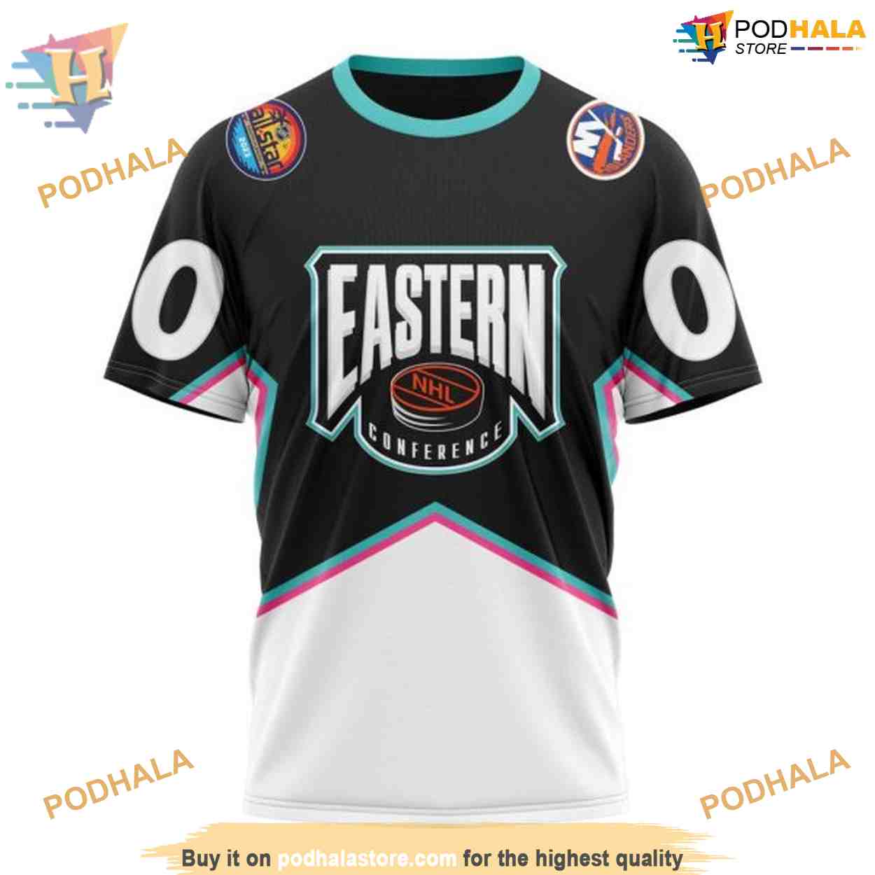 Custom All-Star Eastern Conference 2023 NHL New York Islanders Hoodie 3D Custom All-Star Eastern Conference 2023 NHL New York Islanders Hoodie 3D