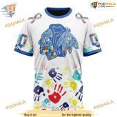 Custom Autism Awareness Design Nhl Chicago Blackhawks Hoodie 3d 3.jpg - demo10