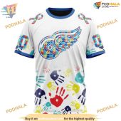 Custom Autism Awareness Design Nhl Detroit Red Wings Hoodie 3d 3.jpg - demo10