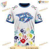 Custom Autism Awareness Design Nhl Nashville Predators Hoodie 3d 3.jpg - demo10