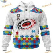 Custom Autism Awareness Nhl Carolina Hurricanes Hoodie 3d Sweatshirt 1.jpg - demo10