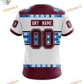 Custom Autism Awareness Name And Number Nhl Colorado Avalanche Hoodie 3d 4.jpg - demo10