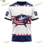 Custom Autism Awareness Name And Number Nhl Columbus Blue Jackets Hoodie 3d 3.jpg - demo10